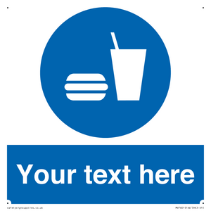 Custom mandatory eat and drink